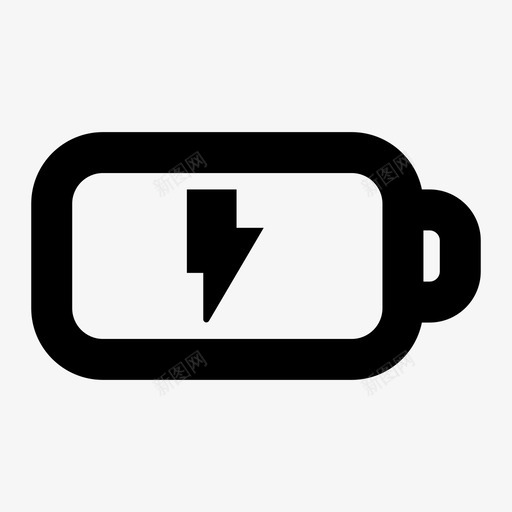 充电充满电图标svg_新图网 https://ixintu.com 充满电 充电