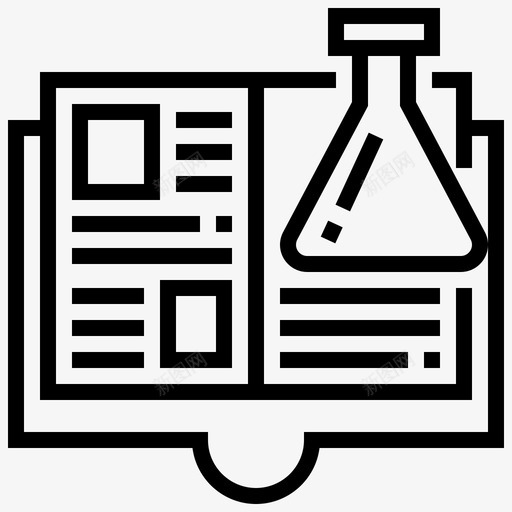 书生物化学图标svg_新图网 https://ixintu.com 书 化学 实验室 生化医疗 生化实验 生物 生物化学2 科学