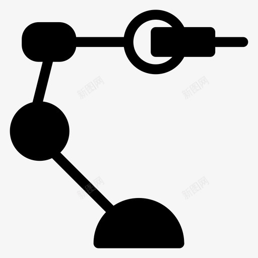 星球大战手臂汽车图标svg_新图网 https://ixintu.com 手臂 技术 星球大战 机器人 机器人字形图标 汽车