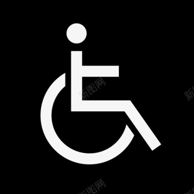 残疾标志bb酒店图标图标