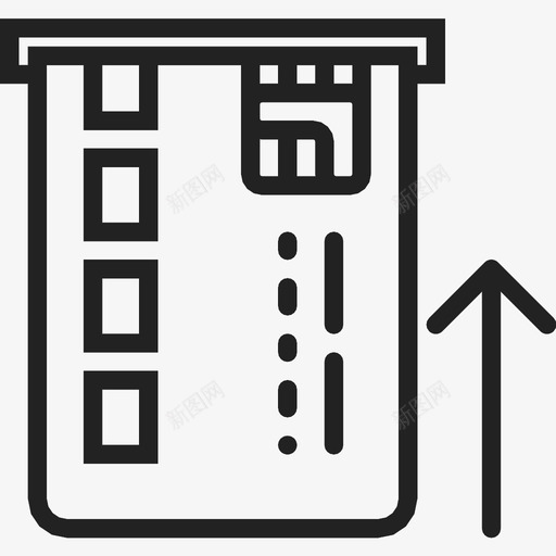 atm卡芯片卡图标svg_新图网 https://ixintu.com atm 卡 芯片卡