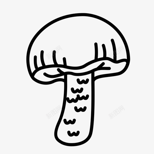 牛肝菌蘑菇图标svg_新图网 https://ixintu.com 牛肝菌 蘑菇