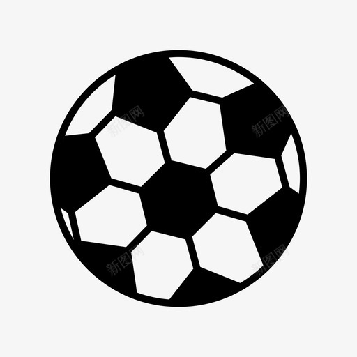 球足球足球装备图标svg_新图网 https://ixintu.com 游戏 球 足球 足球装备