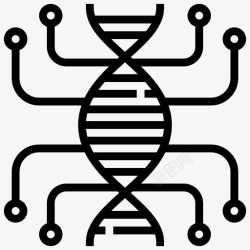 stem教育dna教育知识图标高清图片