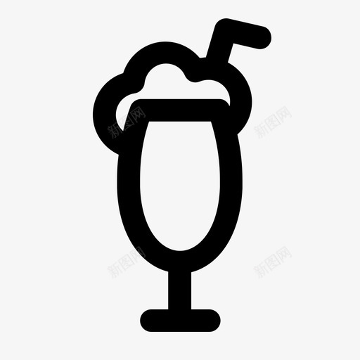 冰咖啡咖啡因杯子图标svg_新图网 https://ixintu.com 冰咖啡 咖啡因 杯子 浓缩咖啡