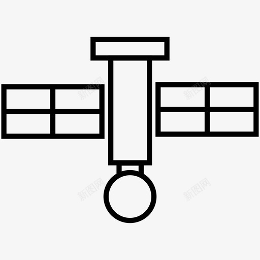 卫星美国宇航局太空图标svg_新图网 https://ixintu.com 卫星 太空 太空x 电视 美国宇航局