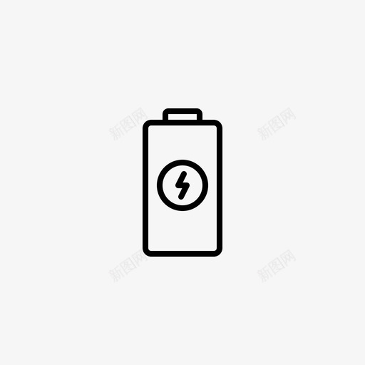电池备用电池充电电池图标svg_新图网 https://ixintu.com 充电电池 备用电池 电力 电池 电源 移动图标 能源