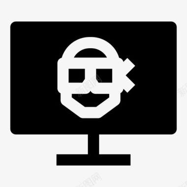 计算机犯罪黑客图标图标