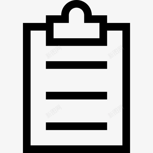剪贴板列表粘贴图标svg_新图网 https://ixintu.com 任务 列表 剪贴板 微型 粘贴 调查