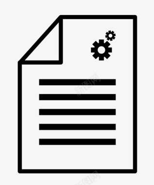 文档设置文件项目图标图标