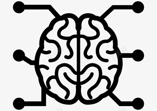 人工智能技术未来图标svg_新图网 https://ixintu.com 人工智能 技术 未来 未来产业 虚拟现实