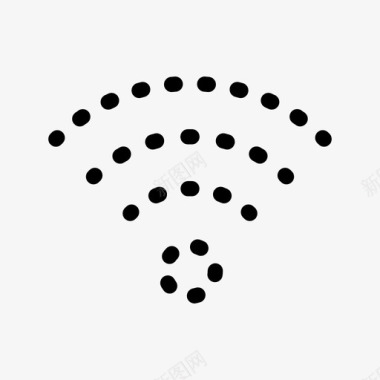 wifi信号dotedui集合图标图标