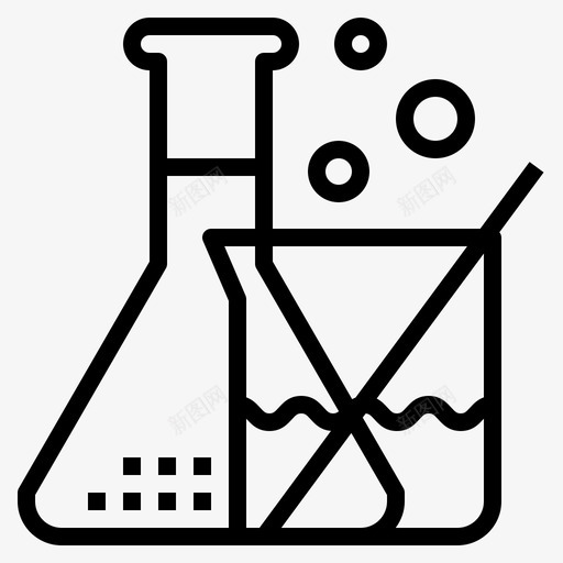 研究化学开发图标svg_新图网 https://ixintu.com 化学 学习 实验 开发 研究 科学