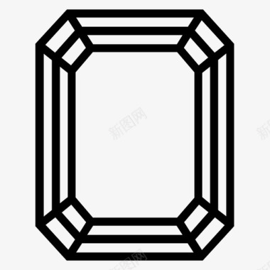 翡翠钻石宝石图标图标