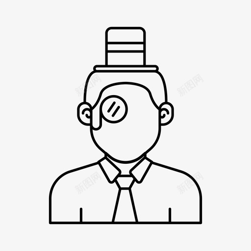 人物头像帽子个人资料图标svg_新图网 https://ixintu.com 个人资料 人物头像 头像 帽子 用户