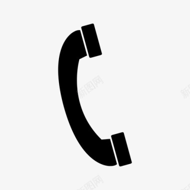 电话接受器呼叫服务图标图标