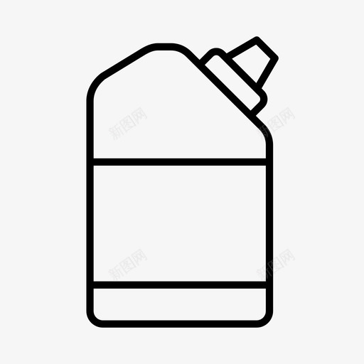 洗涤液瓶子洗衣液图标svg_新图网 https://ixintu.com 服务 汽油 洗涤液 洗衣液 瓶子