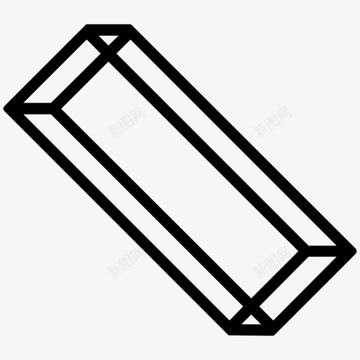 几何体立方体形状图标svg_新图网 https://ixintu.com 几何体 形状 立方体
