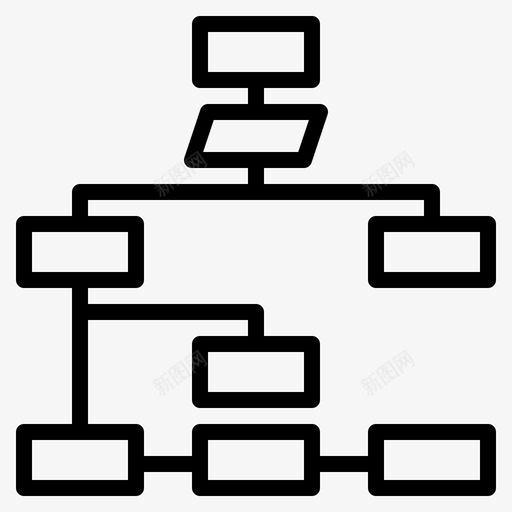 信息架构人工智能图表图标svg_新图网 https://ixintu.com 人工智能 信息架构 图表 层次结构 编码编程