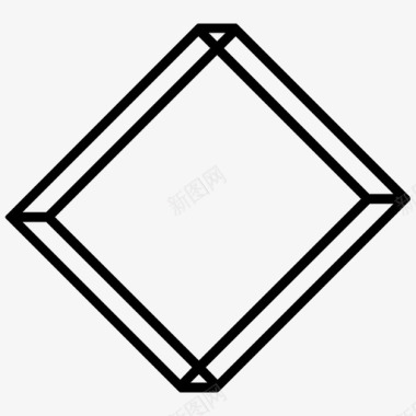 几何体立方体形状图标图标
