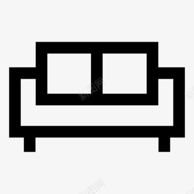 沙发客厅家具图标图标