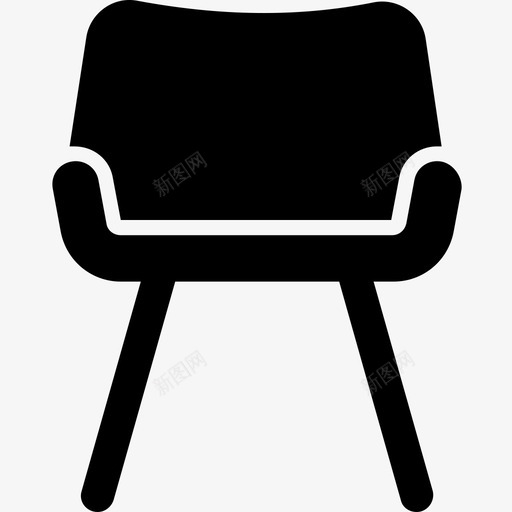 椅子卧室椅餐椅图标svg_新图网 https://ixintu.com 办公椅 卧室椅 客厅家具 室内装饰雕纹图标 椅子 餐椅