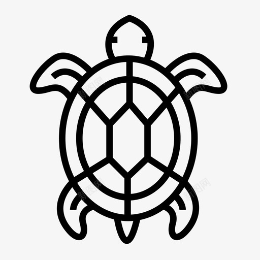 海龟动物乌龟图标svg_新图网 https://ixintu.com 乌龟 动物 杂烩 海龟