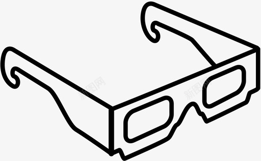 3d眼镜浮雕外观图标svg_新图网 https://ixintu.com 3d眼镜 医生 外观 浮雕 电影