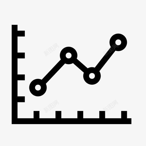 点图图形折线图图标svg_新图网 https://ixintu.com 业务 图形 折线图 散点图 点图 趋势