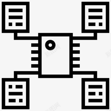 ic教育电子图标图标