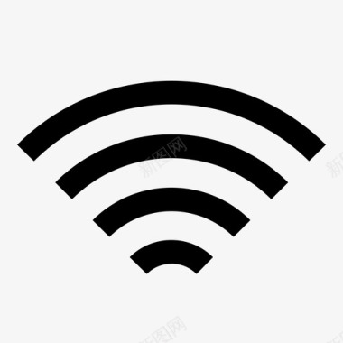 wifi信号连接指示器图标图标