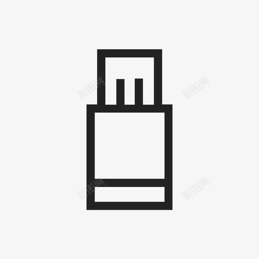 U盘电脑文件图标svg_新图网 https://ixintu.com U盘 pendrive 办公室 文件 电脑