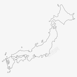 日本地图亚洲岛屿日本地图亚洲岛屿图标高清图片