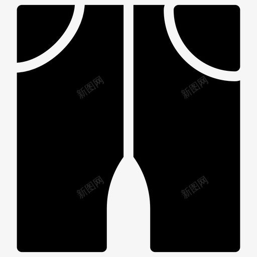 睡衣连衣裙短裤图标svg_新图网 https://ixintu.com 内衣 服装符号图标 睡衣 短裤 连衣裙