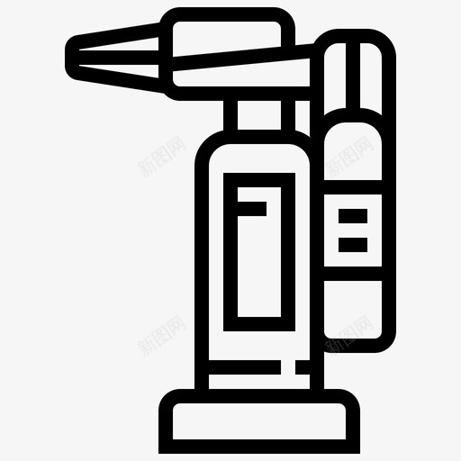 焊枪设备焊工图标svg_新图网 https://ixintu.com 焊工 焊枪 设备