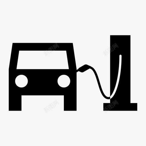 加油车加油泵加油站图标svg_新图网 https://ixintu.com 加油泵 加油站 加油车 行车标志