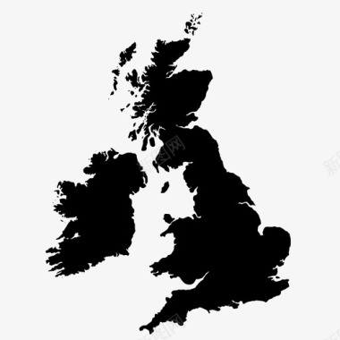 不列颠群岛爱尔兰英国图标图标