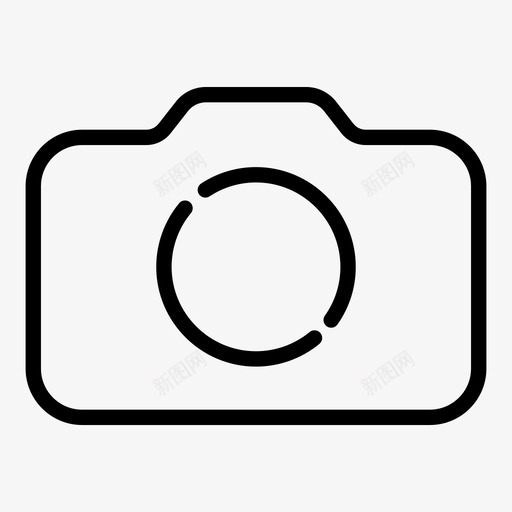 相机胶卷镜头图标svg_新图网 https://ixintu.com 技术 摄影 照片 电子商店 相机 胶卷 镜头