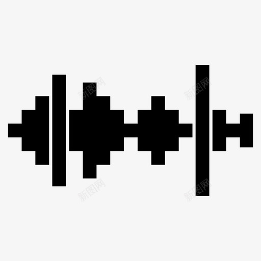 声波多媒体音乐图标svg_新图网 https://ixintu.com 声波 多媒体 扁平封装系列3 波浪 音乐