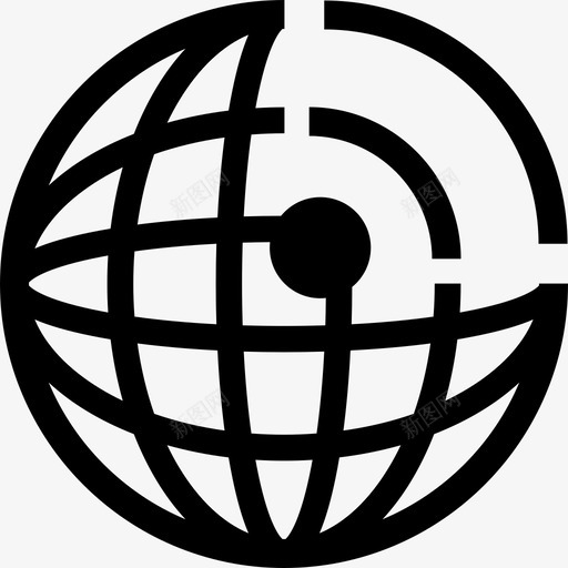 无线Grib地球仪技术发展图标svg_新图网 https://ixintu.com 发展 技术 无线Grib地球仪