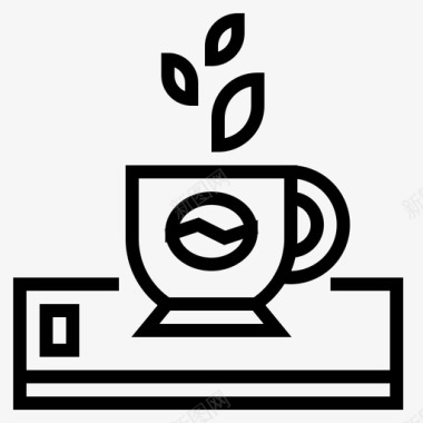 浓缩咖啡咖啡杯子图标图标