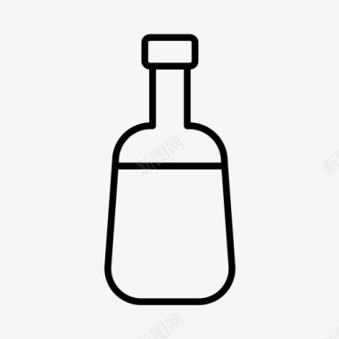 瓶子饮料酿酒厂图标图标