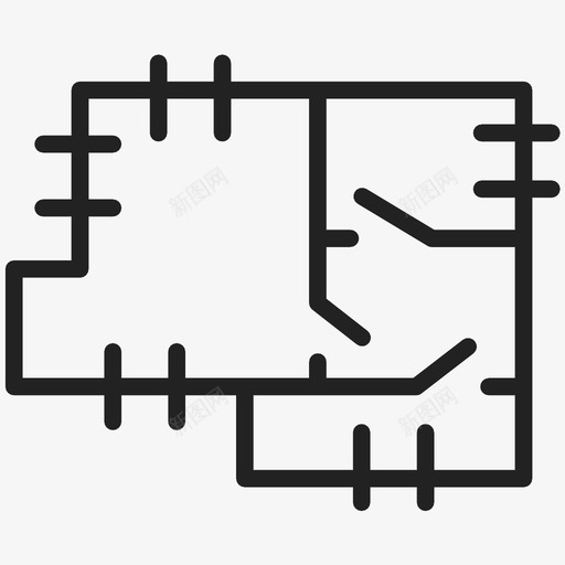 房屋平面图建筑平面图施工图图标svg_新图网 https://ixintu.com 建筑平面图 房屋平面图 施工图 时间表