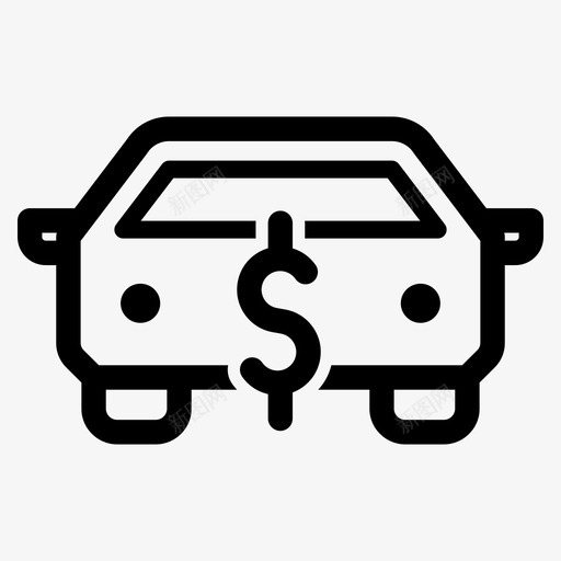 汽车市场成本经销商图标svg_新图网 https://ixintu.com pixa 价格 成本 汽车市场 经销商 零售商