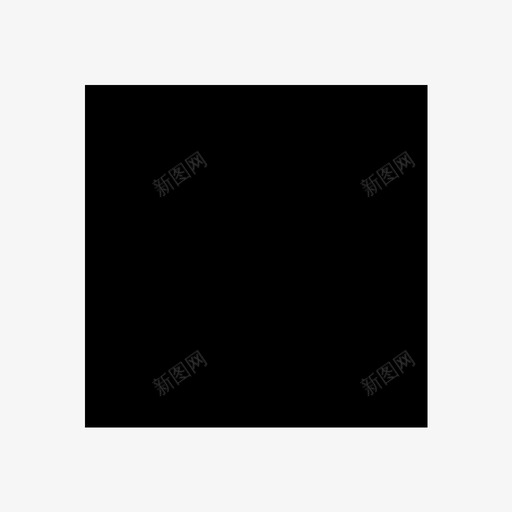 长方形黑色方形图标svg_新图网 https://ixintu.com 基本形状 方形 长方形 黑色