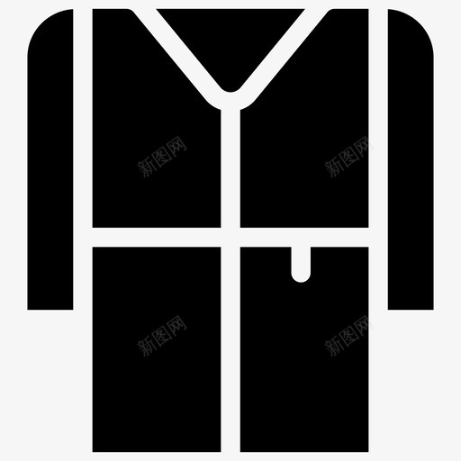 睡衣布料衣服图标svg_新图网 https://ixintu.com 布料 睡衣 衣服 衣服符号图标 衬衫 裤子