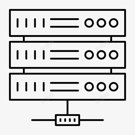 存储数据中心数据库图标svg_新图网 https://ixintu.com web和seo行图标 存储 技术 数据中心 数据库 服务器