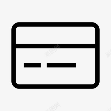 支付信用卡基本用户界面收款图标图标