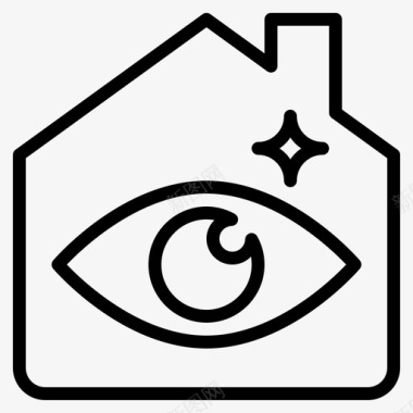 房屋检查房地产房屋图标图标