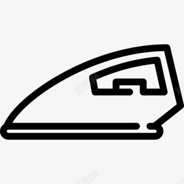 电熨斗时尚小玩意图标图标
